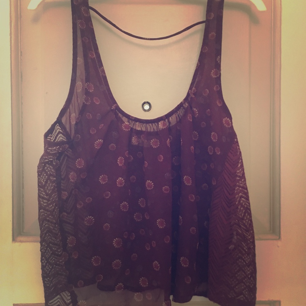 Hollister tank/crop top